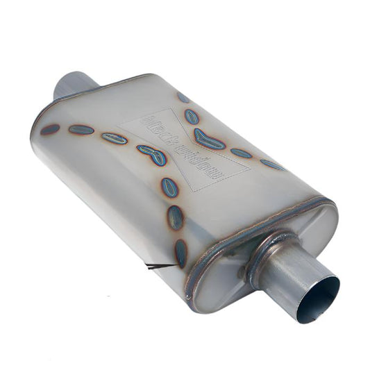 Stainless Steel Muffler 3" Center/Center