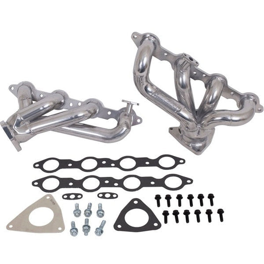 Chevrolet Camaro Firebird LS1 1-3/4 Shorty Exhaust Headers Polished Silver Ceramic 01-02