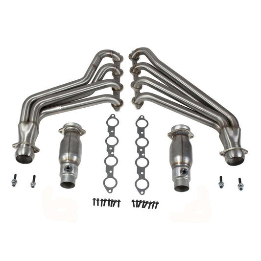 Chevrolet Camaro SS ZL1 6.2 1-3/4 Full Length Exhaust Headers With High Flow Cats 304 Stainless Steel 10-15