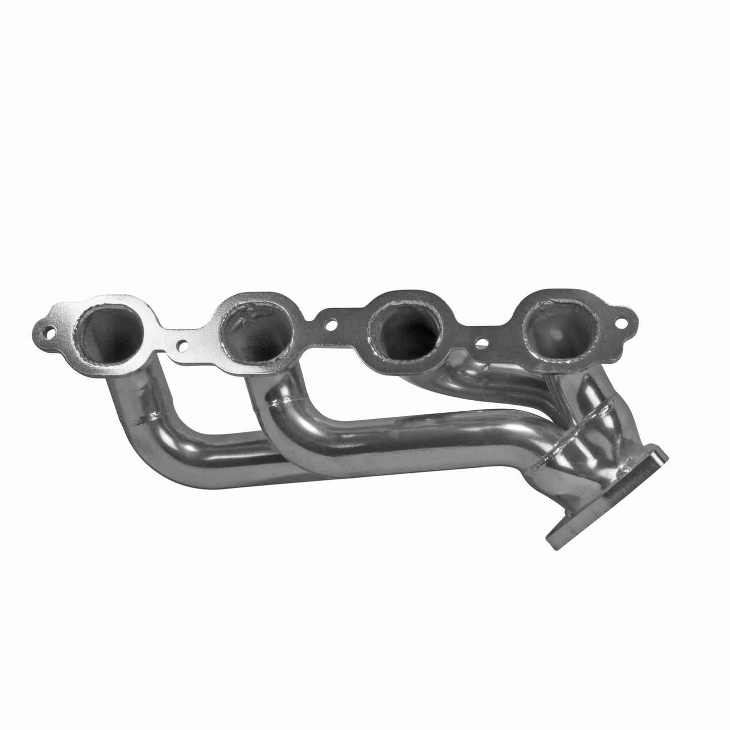 Chevrolet GM Truck 5.3 6.2 1-3/4 Shorty Exhaust Headers Polished Silver Ceramic 14-18