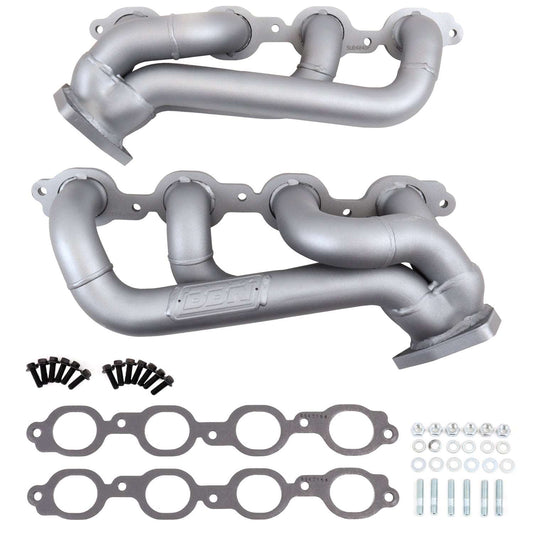 Chevrolet Full Size Truck 5.3/6.2L 1-3/4” Shorty Exhaust Headers – Titanium Ceramic 19-24