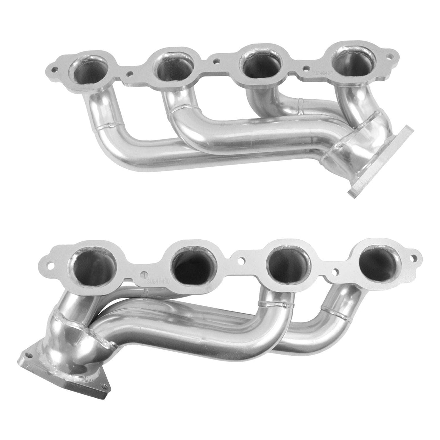 Chevrolet Full Size Truck 5.3/6.2L 1-3/4” Shorty Exhaust Headers – Polished Silver Ceramic 19-24