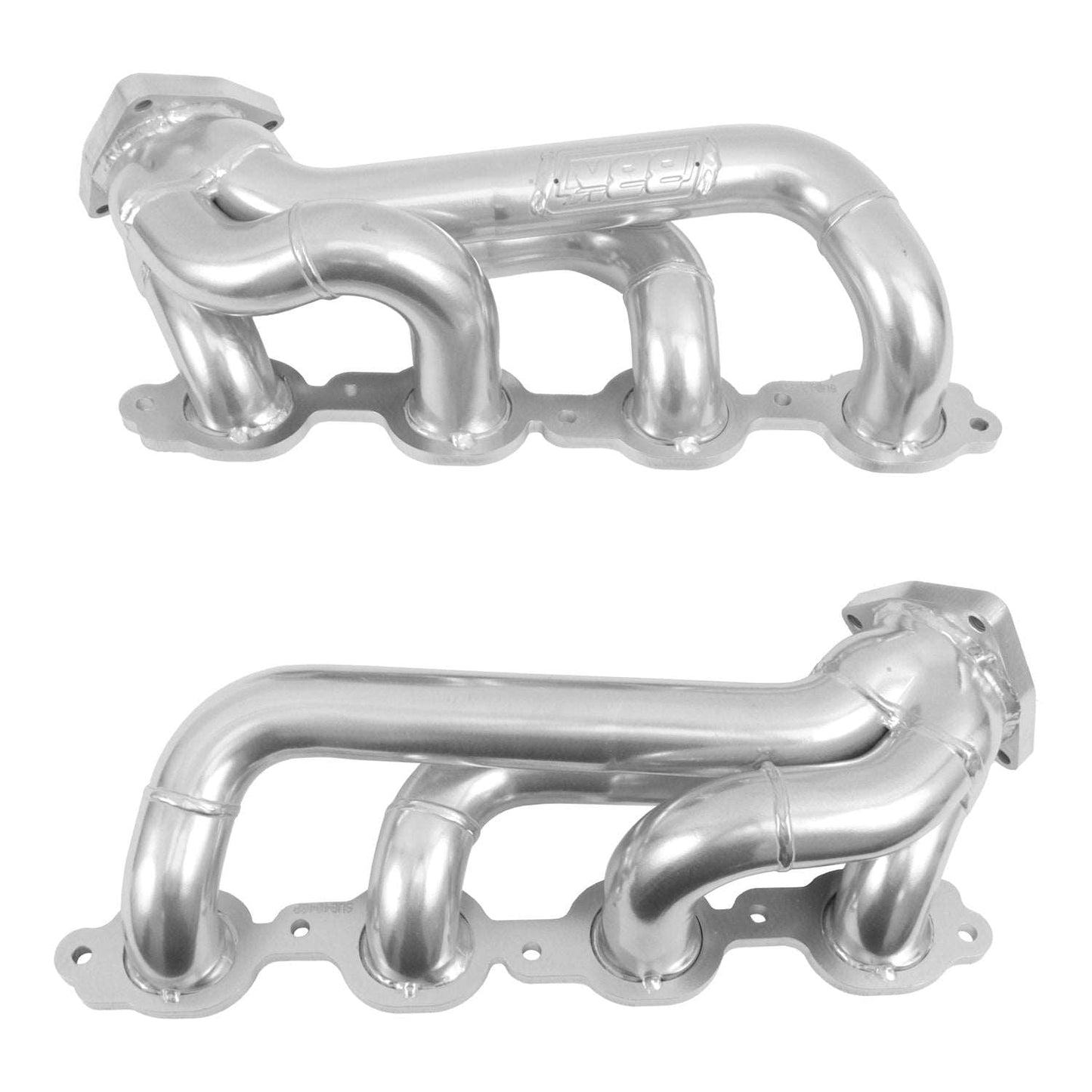 Chevrolet Full Size Truck 5.3/6.2L 1-3/4” Shorty Exhaust Headers – Polished Silver Ceramic 19-24