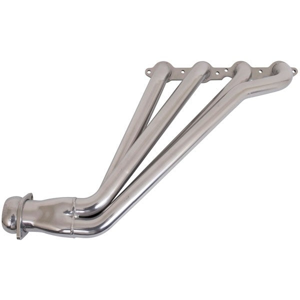 Chevrolet Camaro SS 1-7/8 Long Tube Exhaust Headers With High Flow Cats Polished Silver Ceramic 10-15