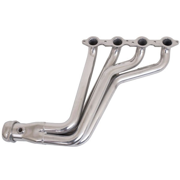 Chevrolet Camaro SS 1-7/8 Long Tube Exhaust Headers With High Flow Cats Polished Silver Ceramic 10-15