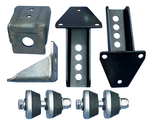 Wide Motor Mount Kit - Chevy V8 and V6