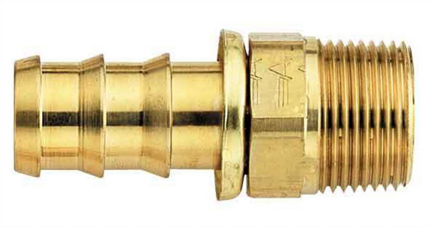 '-4an Socketless Hose To 1/8 Male Pipe Fitting