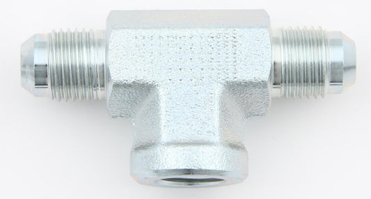 Stl Tee 1/8npt female to -4an Fitting