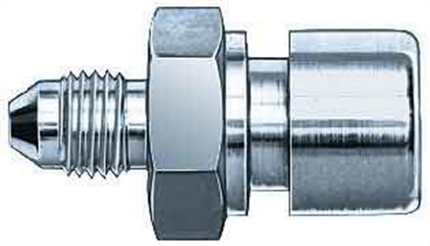 '-3an To 10mmx1.0mm Female Steel Adapter