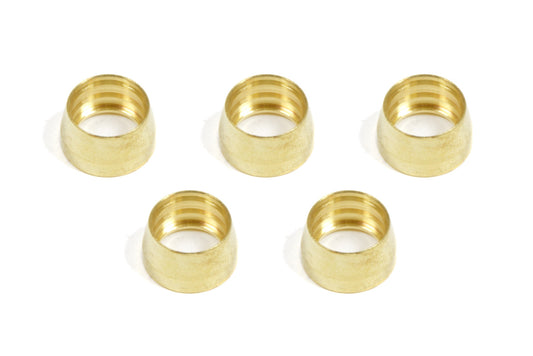 Repl Brass Sleeve for -8an Teflon Hose Ftgs (5pk)