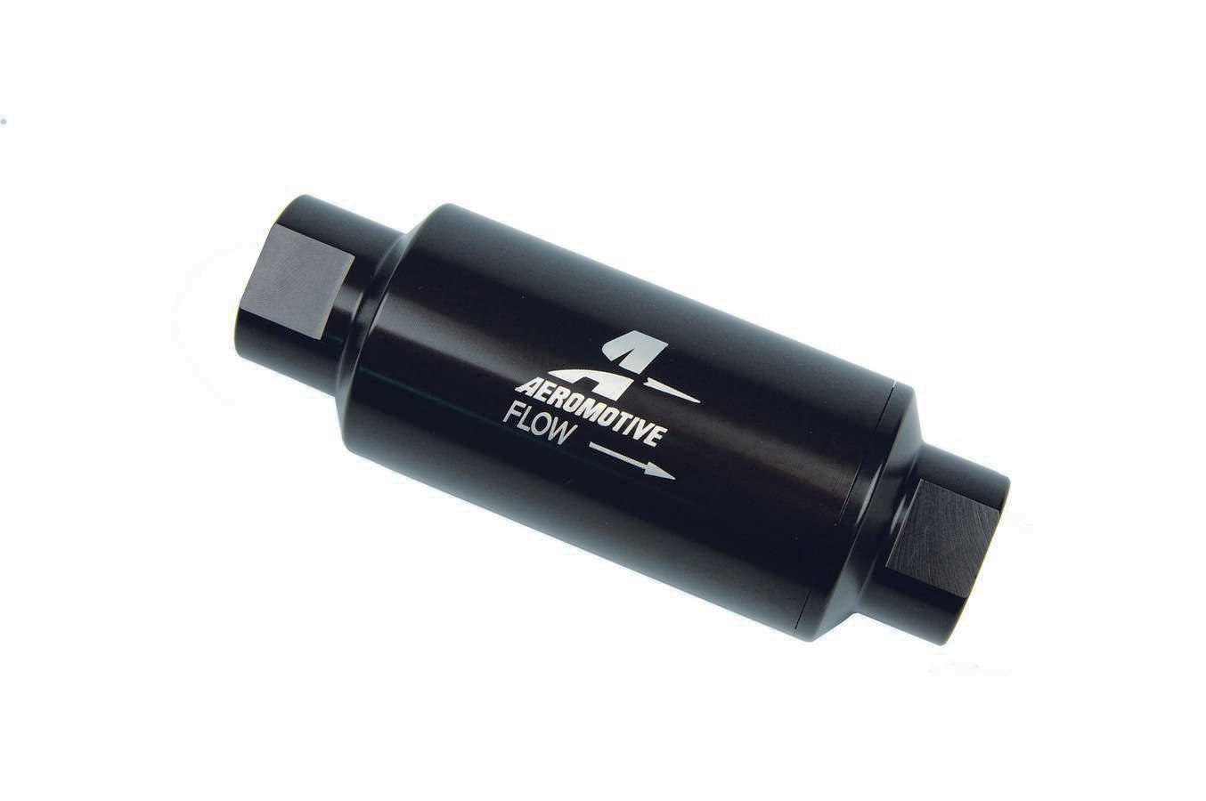 100 Micron In-Line Fuel Filter - Black