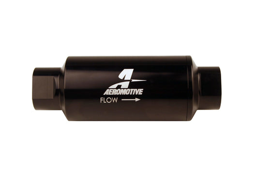 10 Micron In-Line Fuel Filter - #10 ORB - Black