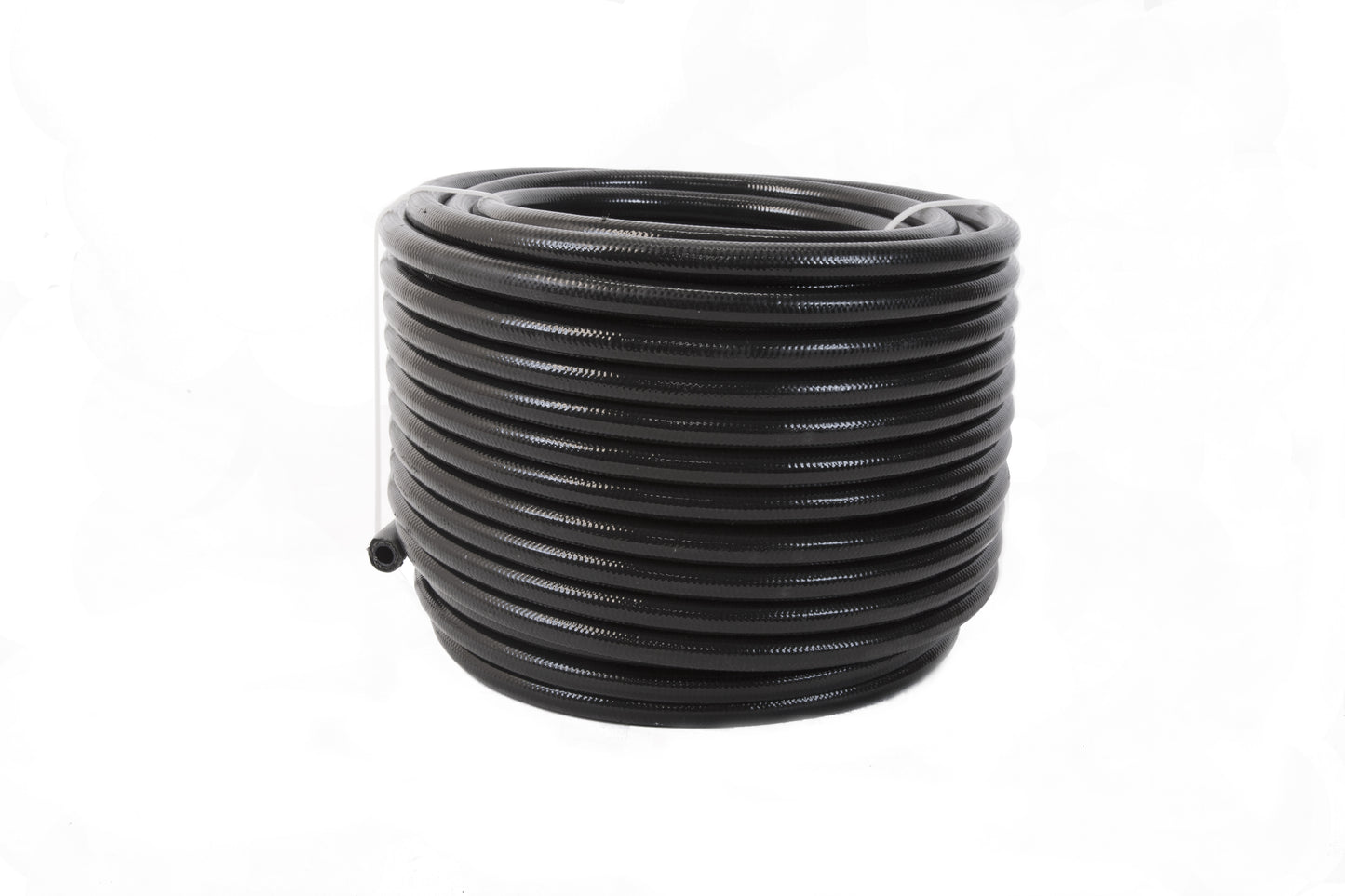 8AN PTFE Braided Hose - 20ft Black