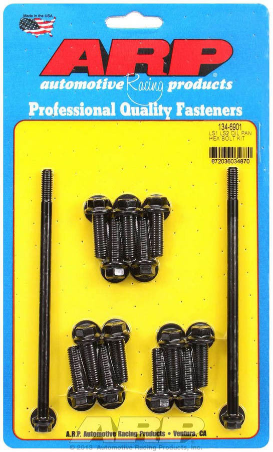 LS1/LS2 Oil Pan Bolt Kit 6pt.