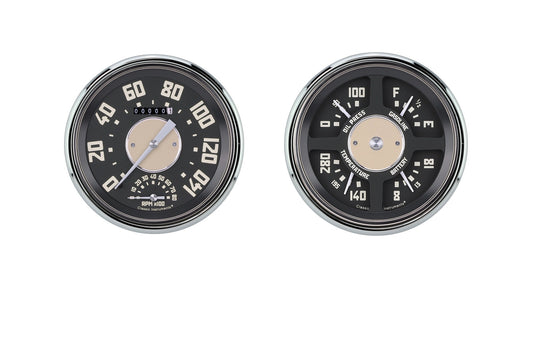 47-53 Chevy Truck Quad Gauge w/Tach