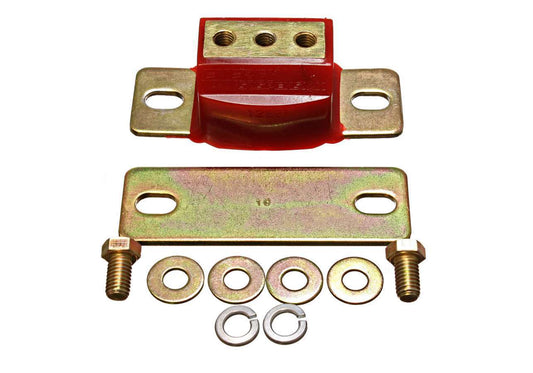 Performance Transmission Mount; Red; Performance Polyurethane;