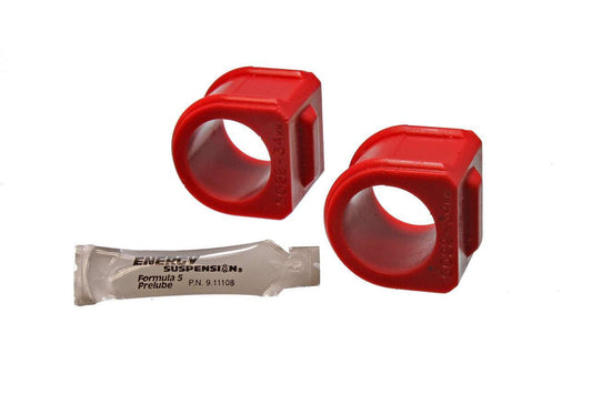 Sway Bar Bushing Set; Red; Front; Bar Dia. 32mm; Performance Polyurethane;