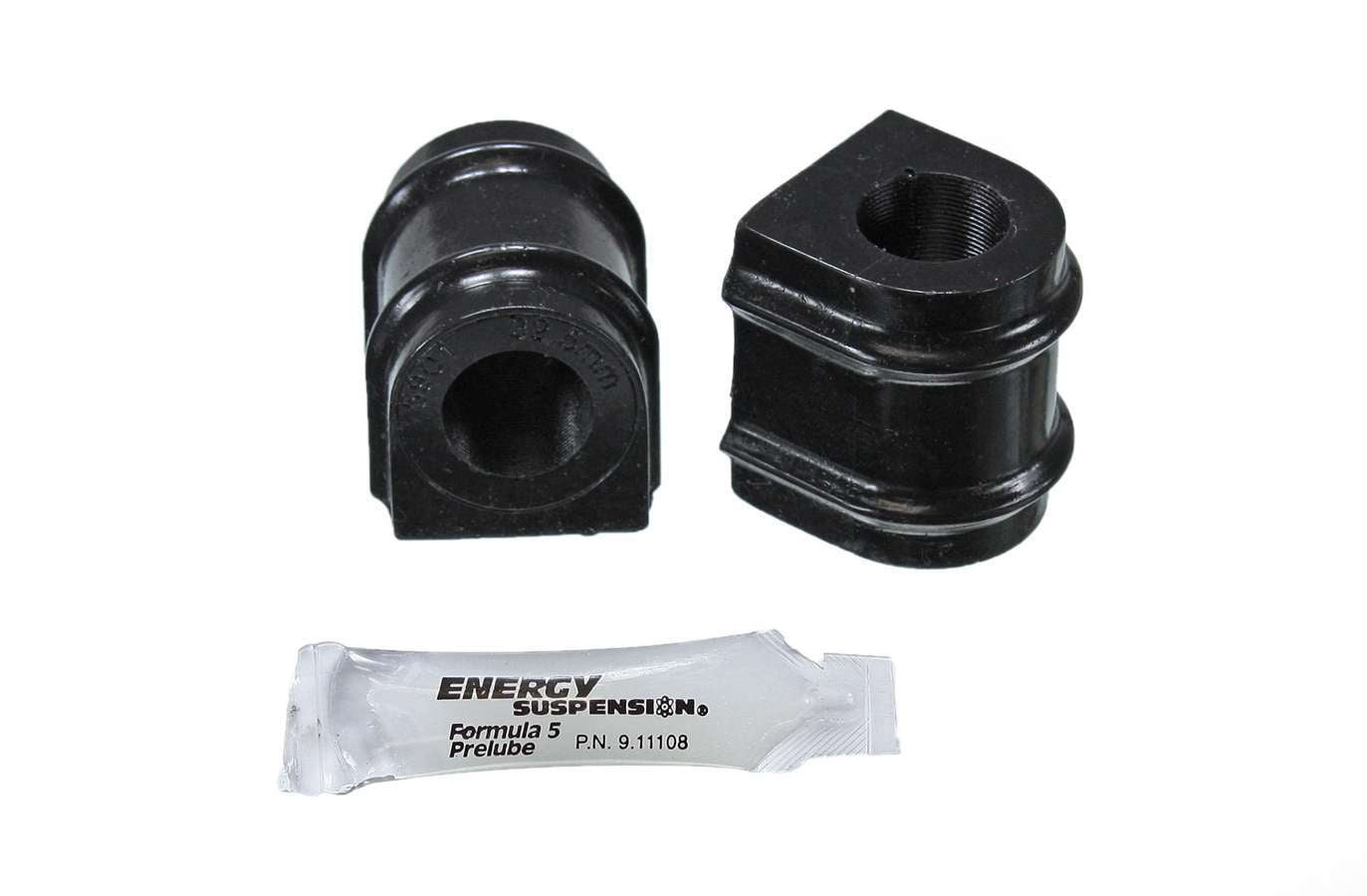 Sway Bar Bushing Set; Black; Front; Bar Dia. 22.5mm; Performance Polyurethane;