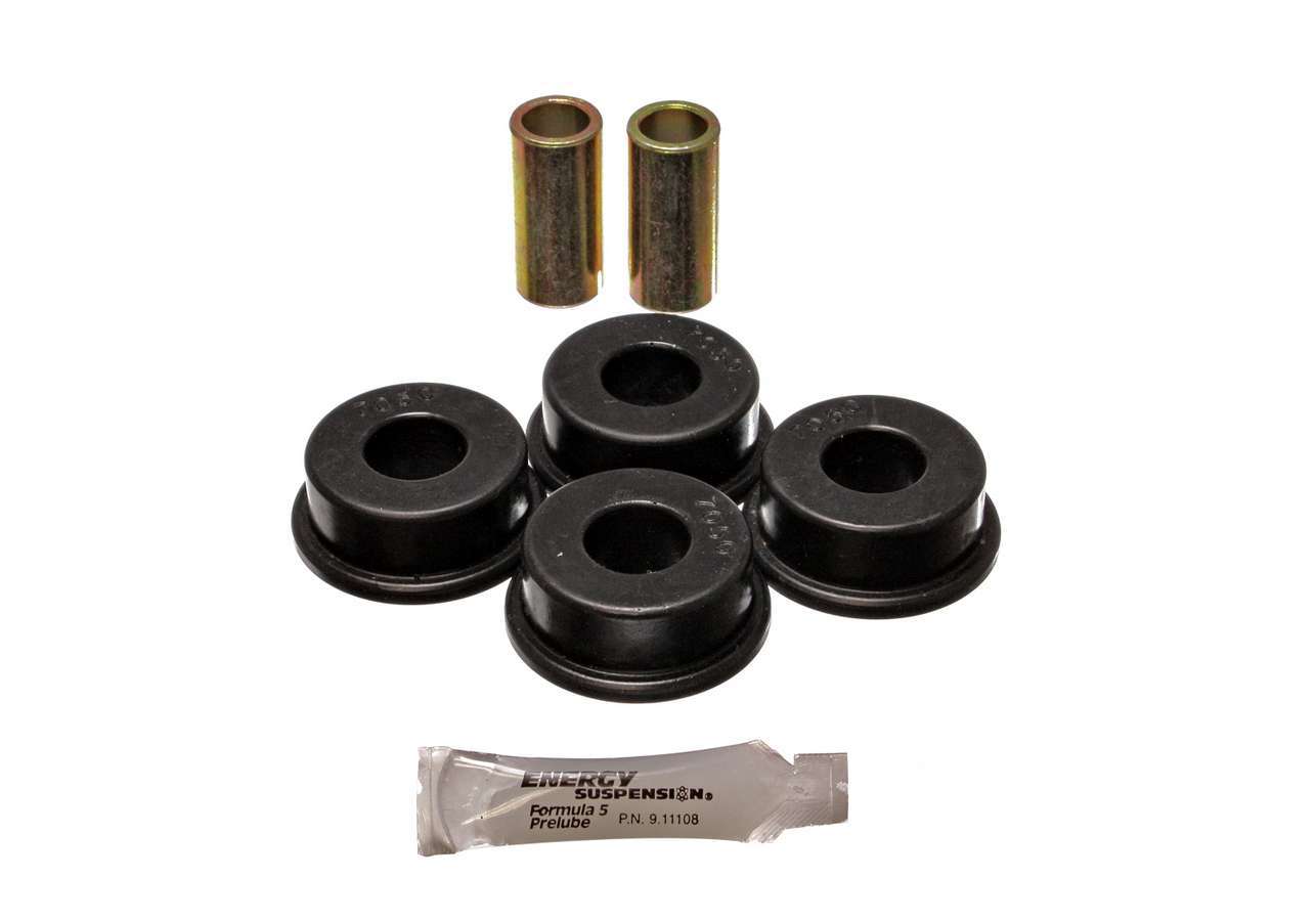 Track Arm Bushing Set; Black; Rear; Panhard Bar; Performance Polyurethane;