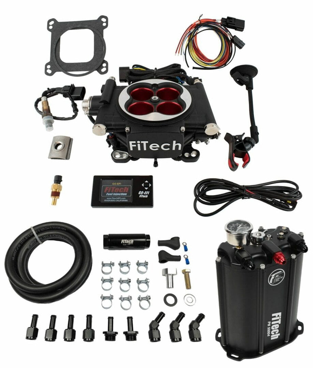 EFI 4BBL EFI 600HP SYS w/Power Adder - Black