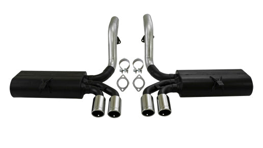 Axle-Back Exhaust Kit - 97-04 Corvette 5.7L - Junk to Road Auto Parts