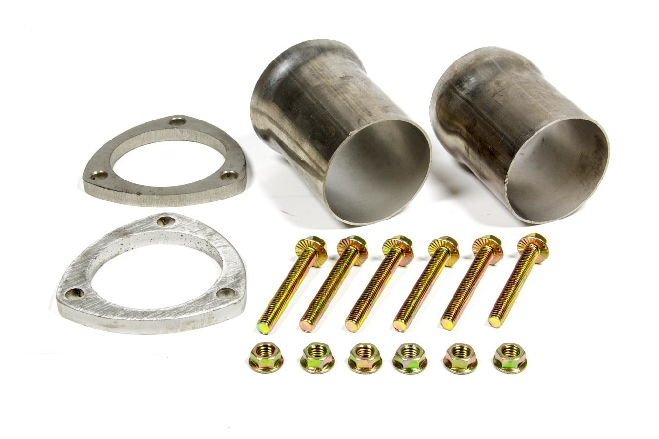 3in Ball & Socket Flange Kit Stainless - Junk to Road Auto Parts