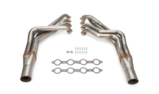 Headers for LS In 55-57 Chevy 1.875in Uncoated - Junk to Road Auto Parts