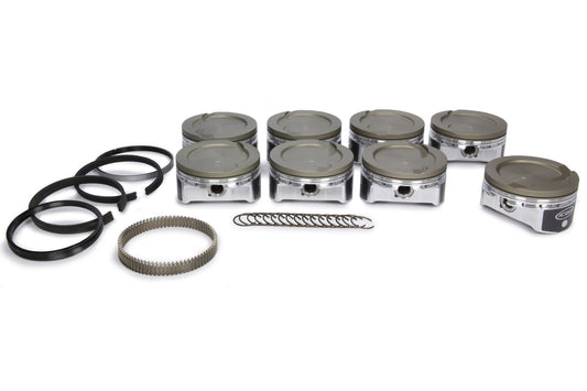 LS 6.0/6.2L Dish Forged Piston/Ring Set 4.030