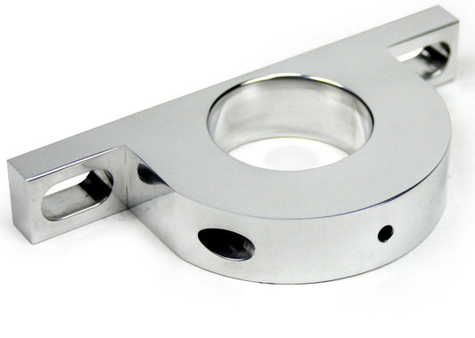 2" hole Chevy Underdash Mount - Polished Aluminum