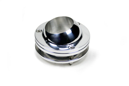 Floor Mount Swivel Ball Polished 2"