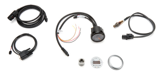 MTX-AL Analog, Air/Fuel Ratio Gauge Kit w/O2, Black Dial