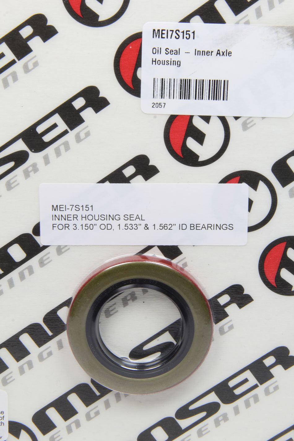 Oil Seal - Inner Axle Housing