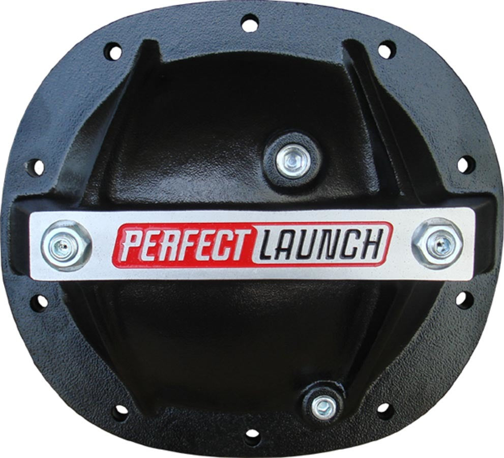 Differential Cover; 'Perfect Launch' Model; Fits GM 7.5; Aluminum; Black