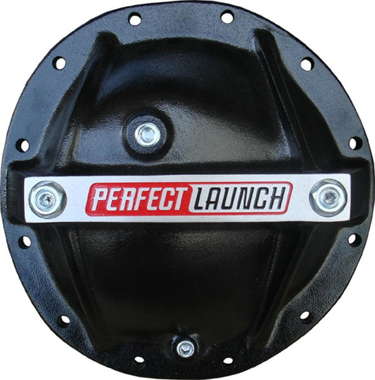 Differential Cover; 'Perfect Launch' Model; Fits GM 12 Bolt; Aluminum; Black