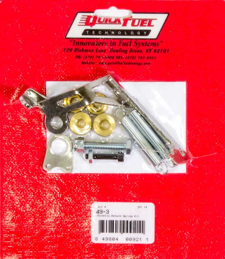 Throttle Return Spring Kit - Square Flange