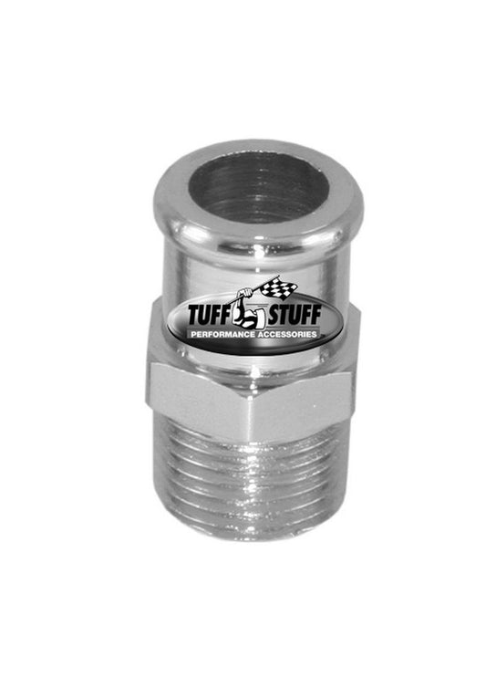 Water Pump Chrome Hose Nipple For 3/4in Hose