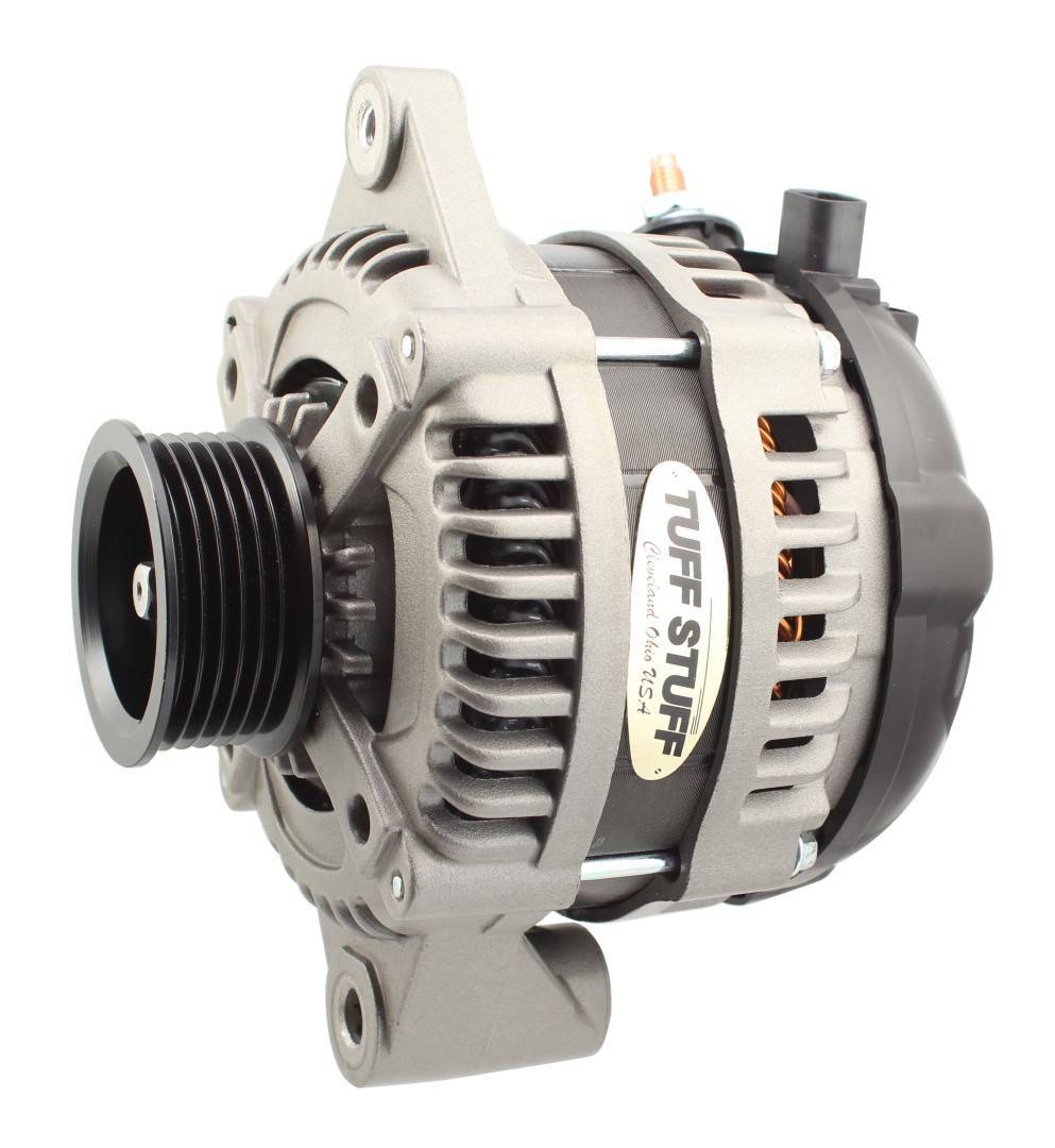 225 MAX AMP Alternator 6-Groove 1-Wire  Cast