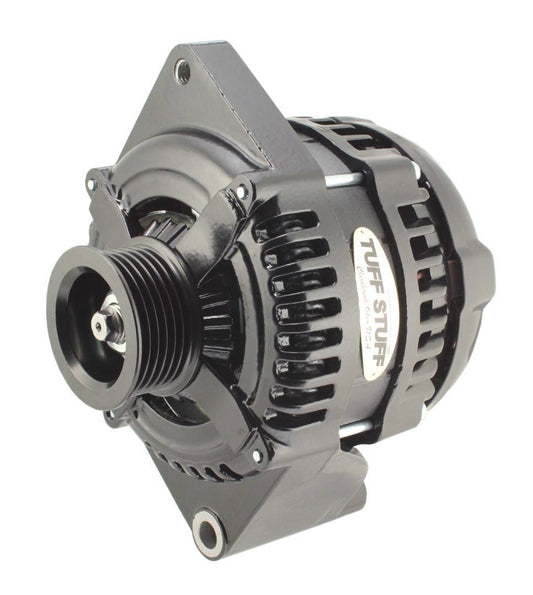 225 MAX AMP Alternator 6 Groove 1 Wire Black