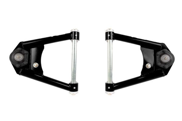 UMI Performance 6433-1-B Street Performance Upper Control Arms for 1973-87 Chevy C10 – Tubular Steel, Bolt-In Ball Joint, Black Powder Coat Finish