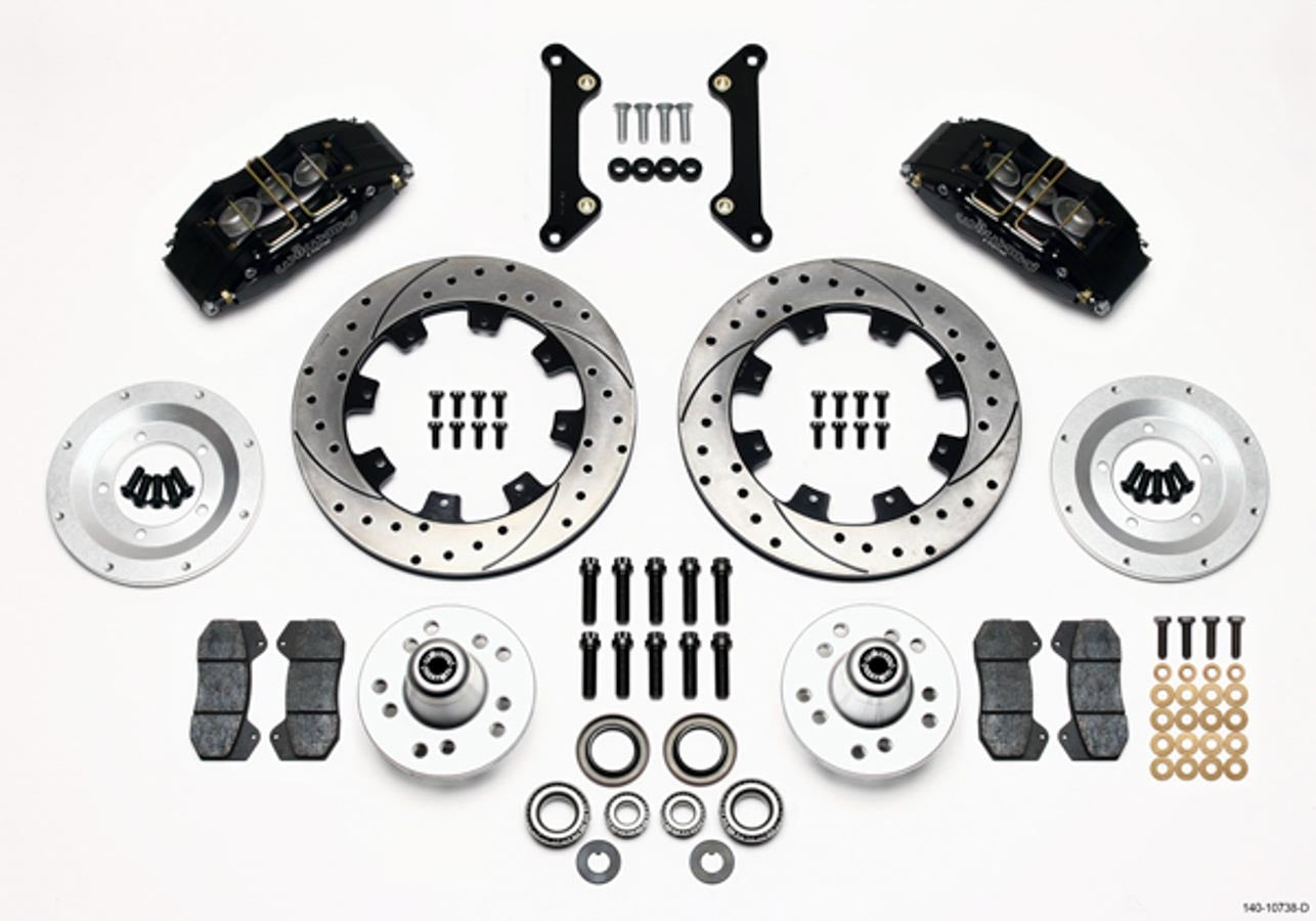 Brake Kit Dynapro Camaro 70-78 6 Piston 12.19in